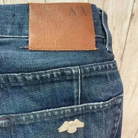 Armani Exchange Dark Wash Size 29 100% Cotton - Picture 9 of 13